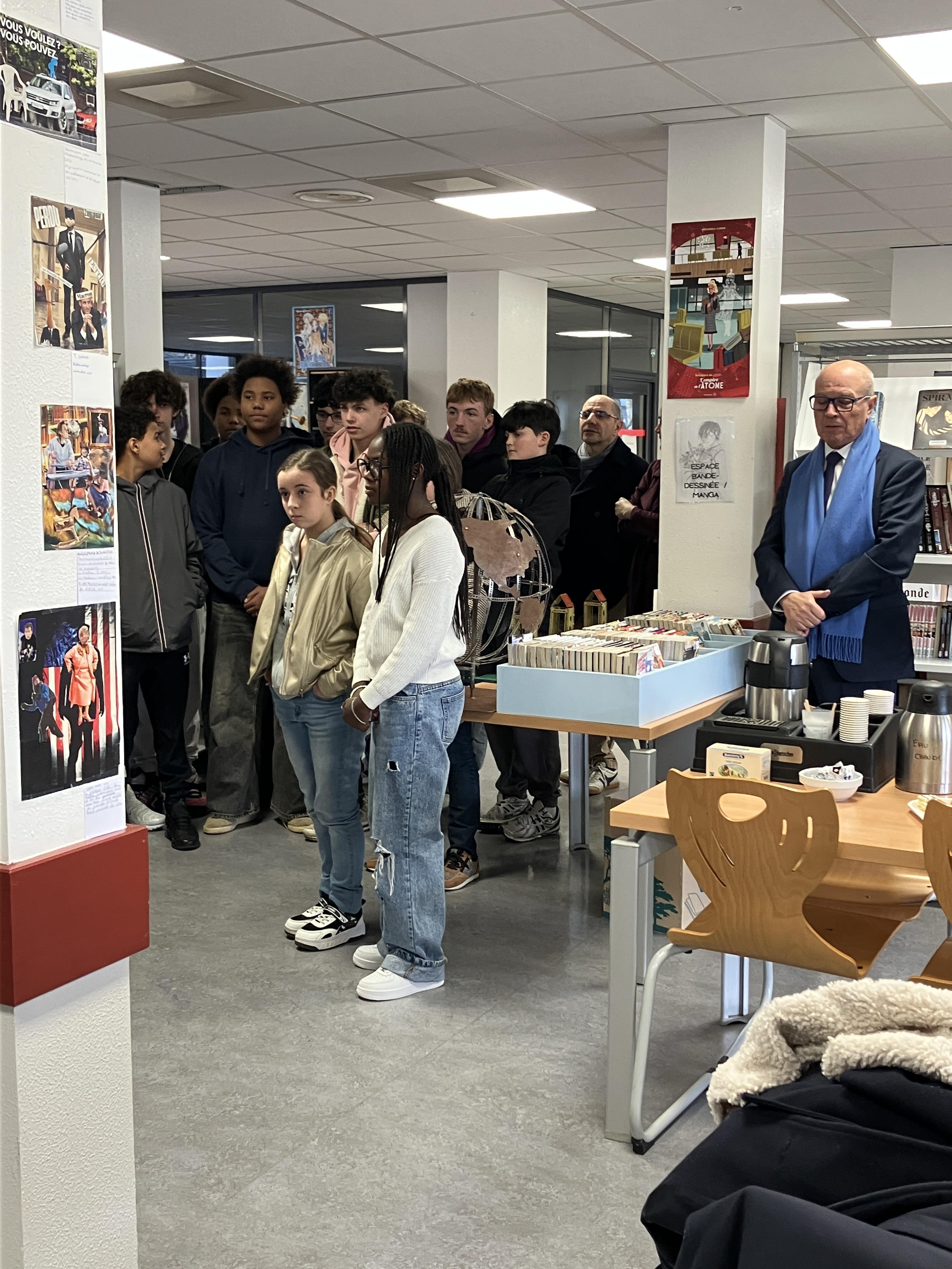 Inauguration de l'exposition de l'ALACTE sur Orabour-sur-Glane à la ...