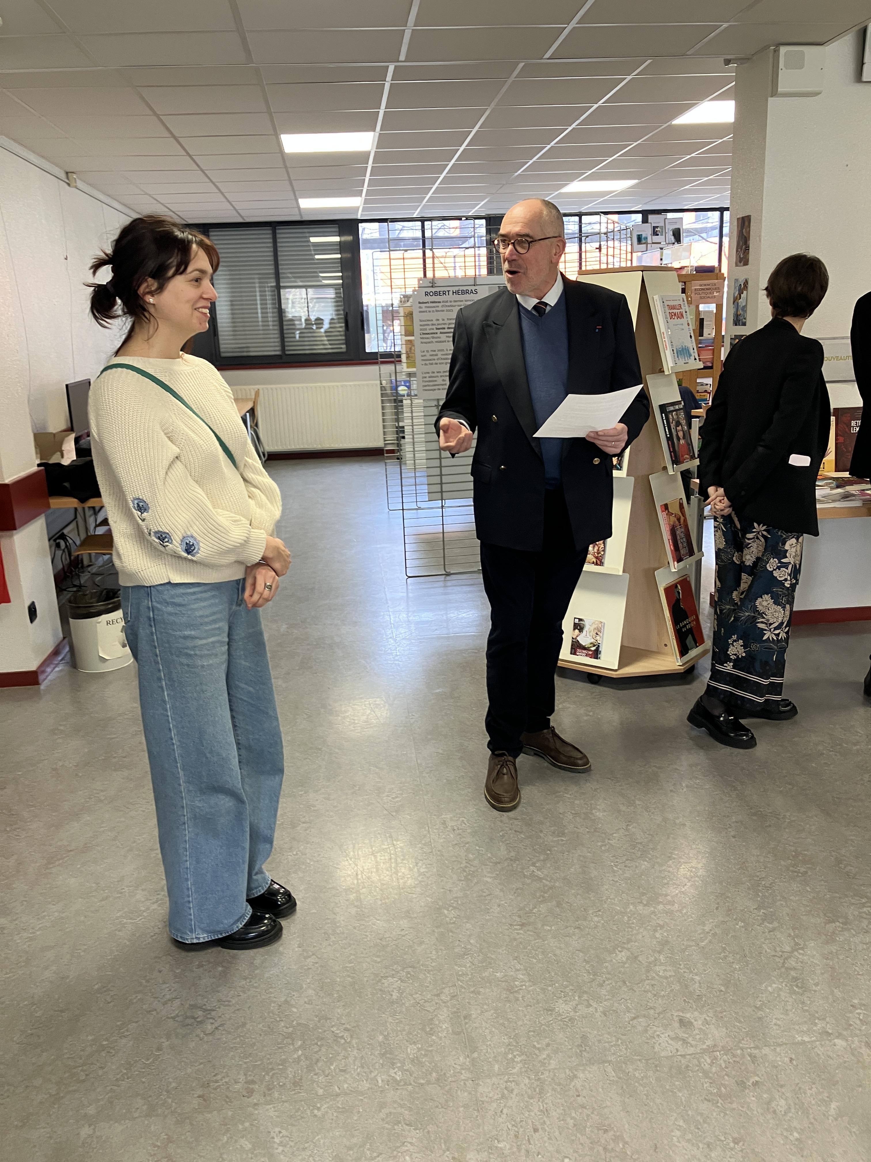 Inauguration de l'exposition de l'ALACTE sur Orabour-sur-Glane à la ...