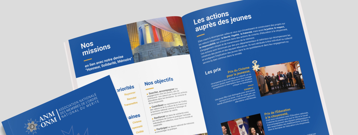 La nouvelle plaquette de présentation