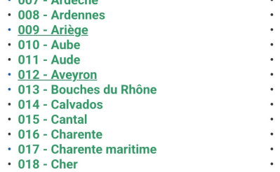 Extrait page des sections 