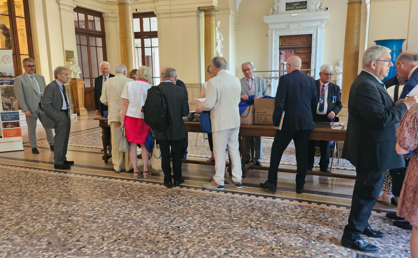 L'accueil des Congressistes